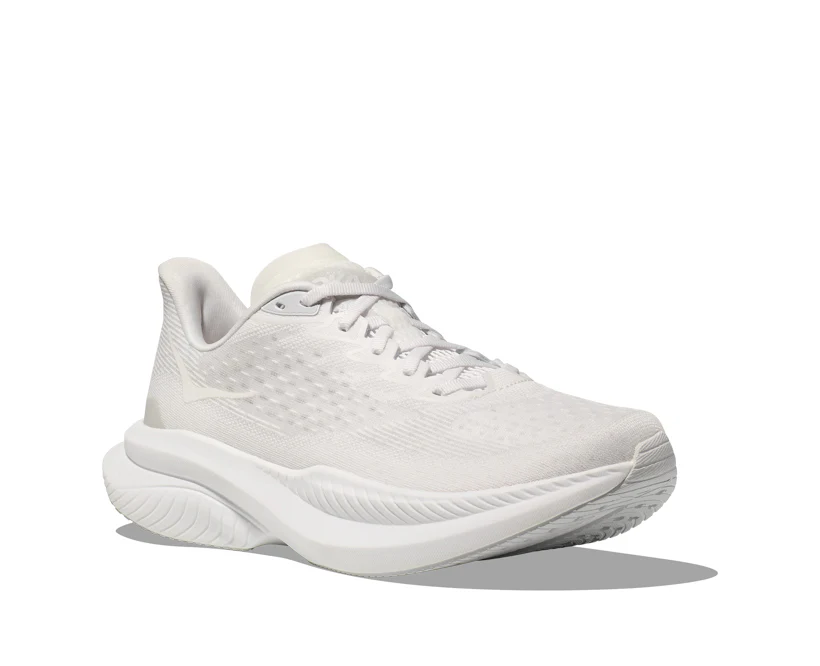 Hoka M MACH 6 LA White / White (HOKA er litt liten – ta en størrelse opp.)