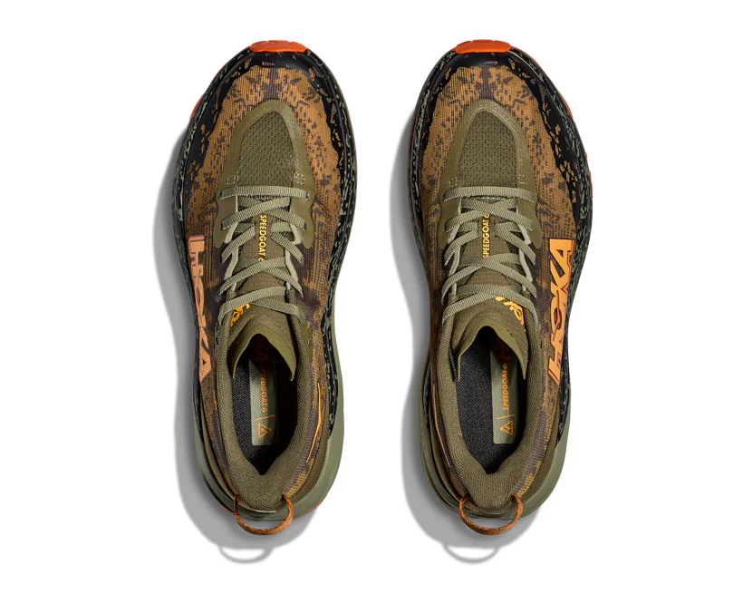 Hoka M SPEEDGOAT 6 WIDE Antique Olive / Squash (HOKA er litt liten – ta en størrelse opp.)