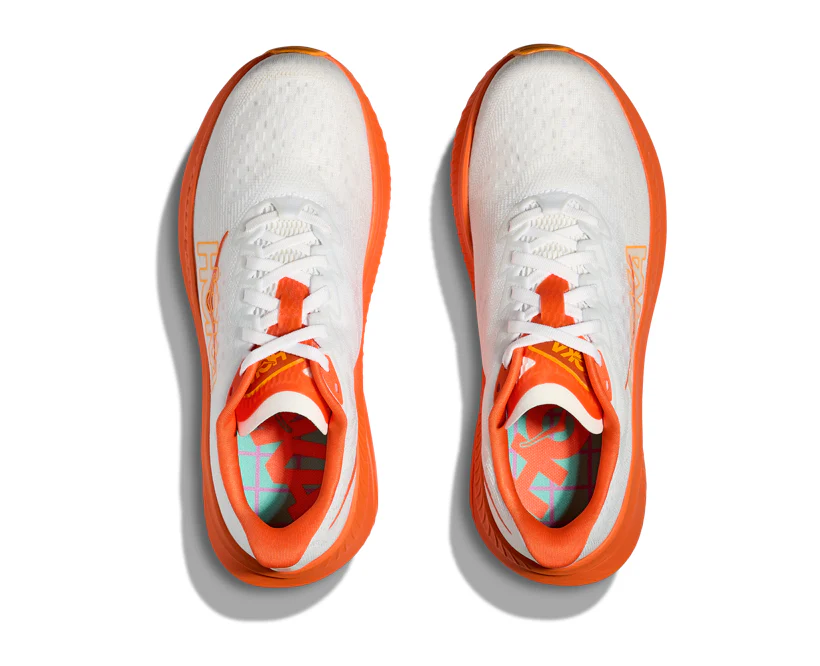 Hoka M MACH 6 Frost / Lava (HOKA er litt liten – ta en størrelse opp.)