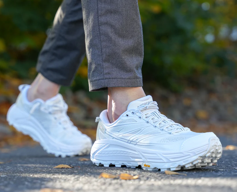 Hoka U MAFATE SPEED 2 White / Lunar Rock (HOKA er litt liten – ta en størrelse opp.)