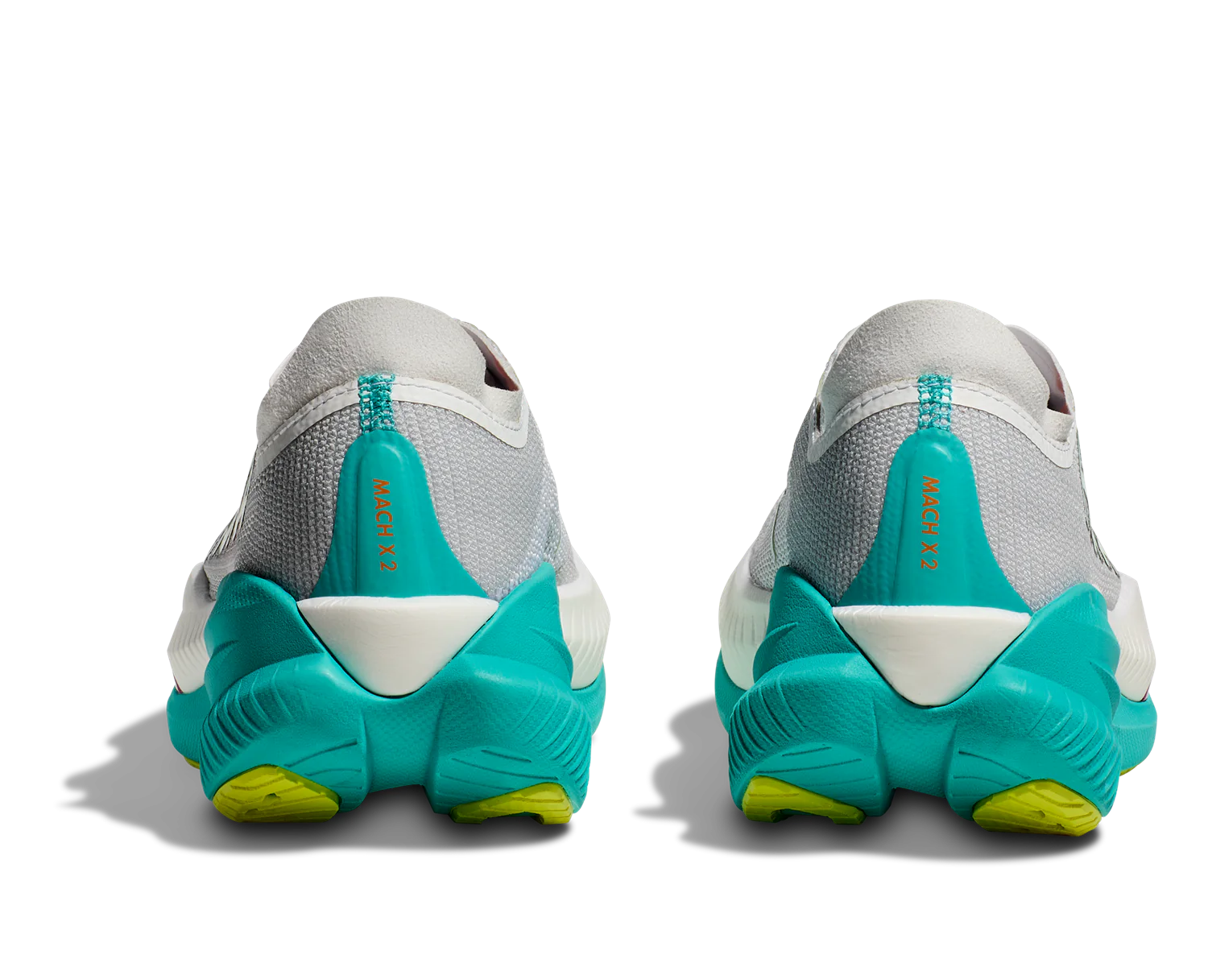 Hoka W MACH X 2 Frost / Electric Aqua (HOKA er litt liten – ta en størrelse opp.)
