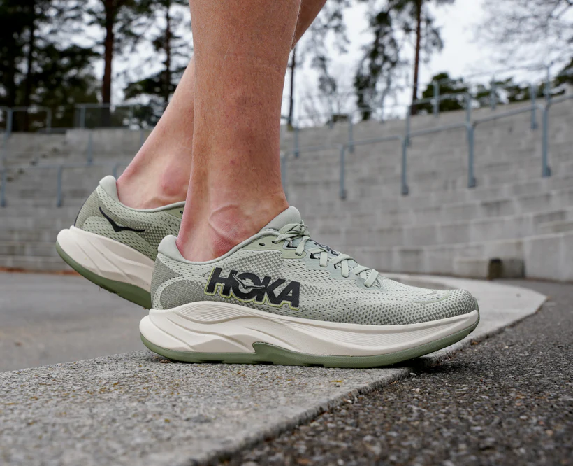 Hoka M RINCON 4 Forest Lichen / Eucalyptus (HOKA er litt liten – ta en størrelse opp.)