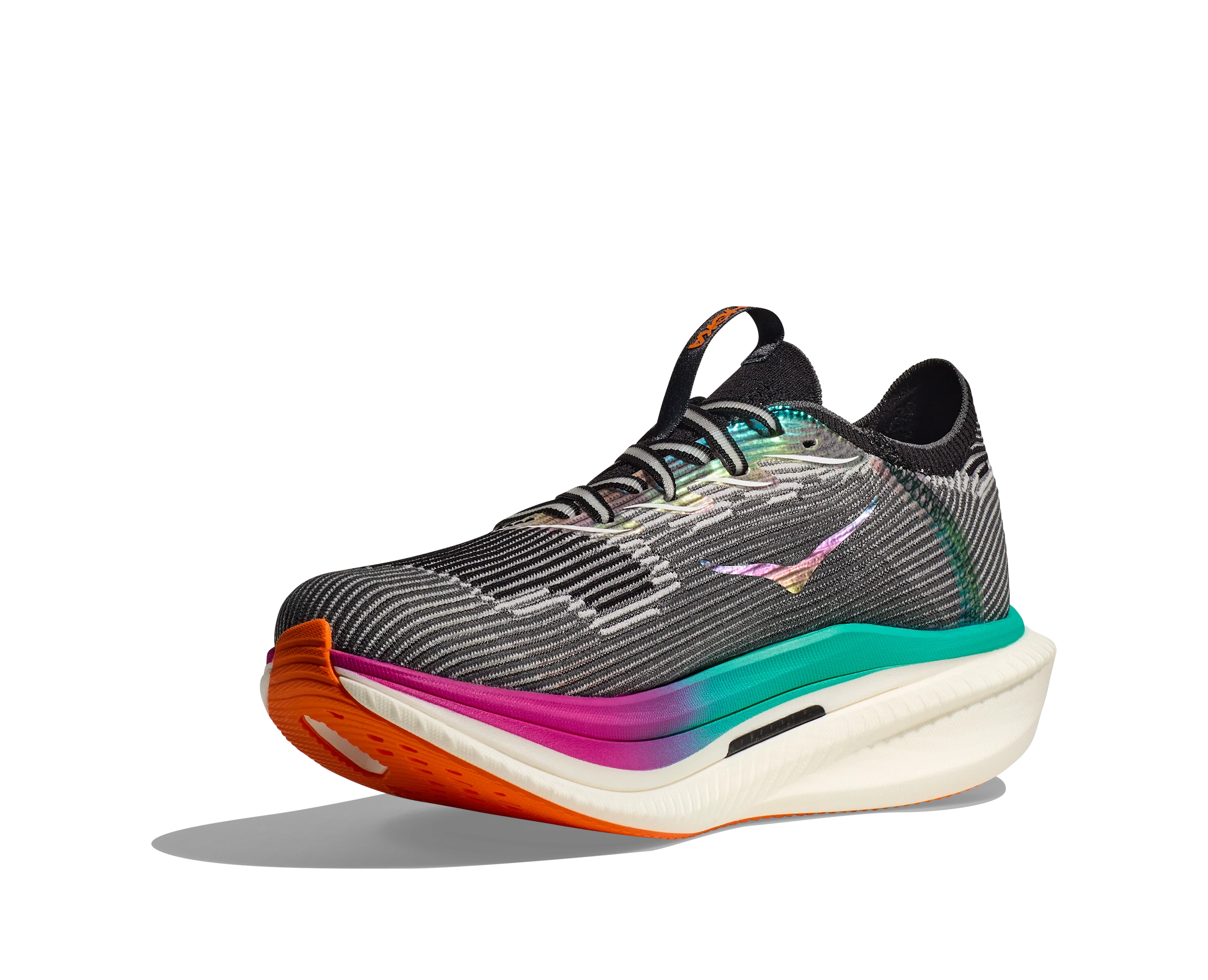 Hoka U CIELO X1 Black / Electric Aqua (HOKA er litt liten – ta en størrelse opp.)