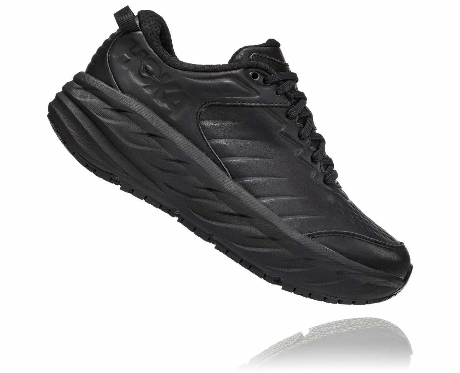 Hoka W BONDI SR WIDE Black / Black (HOKA er litt liten – ta en størrelse opp.)