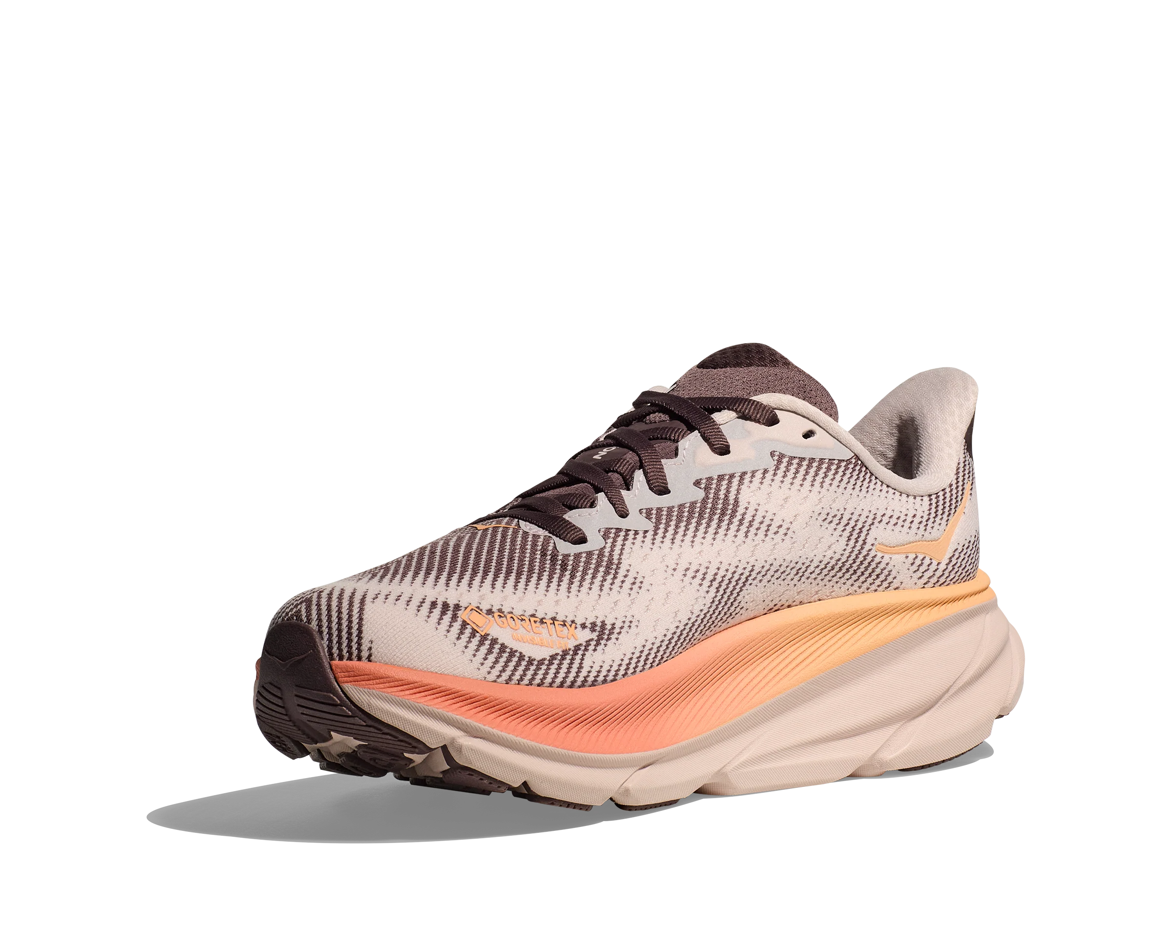 Hoka W CLIFTON 9 GTX Cosmic Pearl / Smoky Quartz (HOKA er litt liten – ta en størrelse opp.)