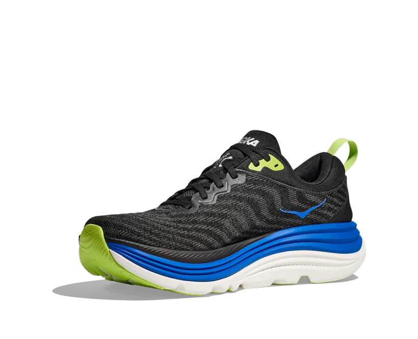 Hoka M GAVIOTA 5 Black / Electric Cobalt (HOKA er litt liten – ta en størrelse opp.)