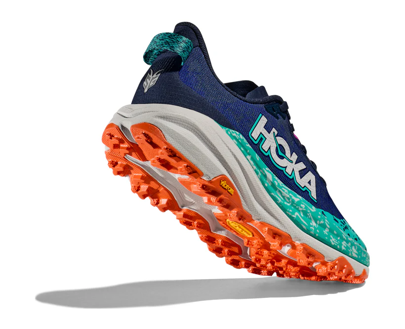 Hoka W SPEEDGOAT 6 WIDE Varsity Navy / Meteor (HOKA er litt liten – ta en størrelse opp.)