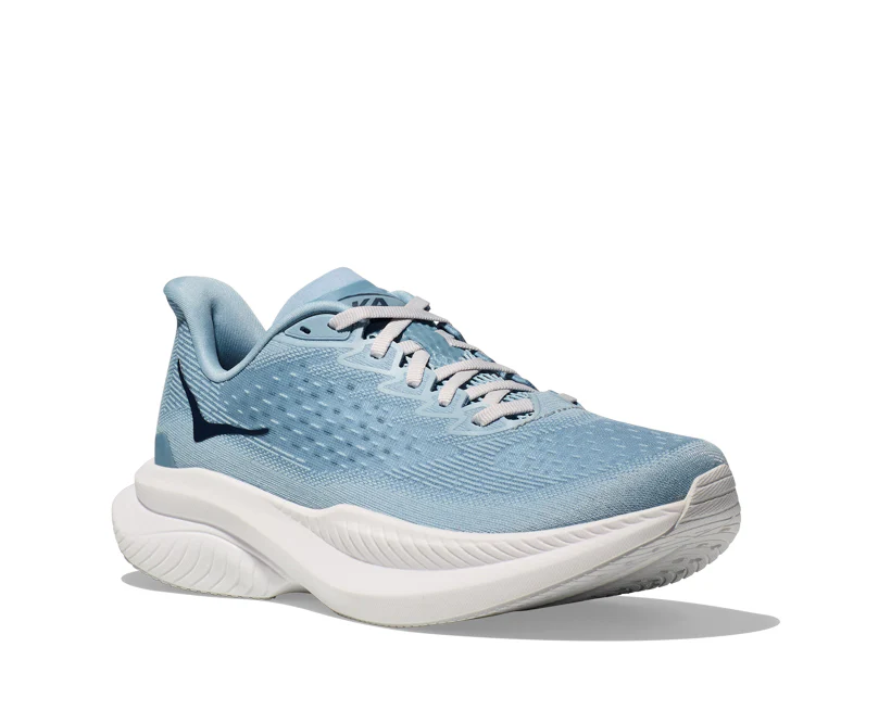 Hoka W MACH 6 LA Drizzle / White (HOKA er litt liten – ta en størrelse opp.)