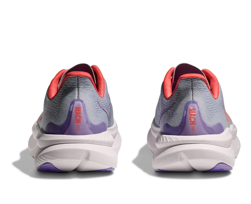 Hoka W MACH 6 Pale Dusk / Gull (HOKA er litt liten – ta en størrelse opp.)