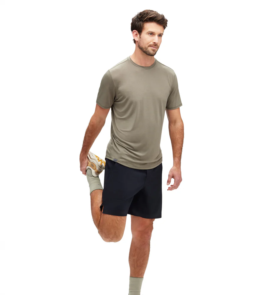 Hoka M HOKA ESSENTIAL TEE Slate (HOKA er litt liten – ta en størrelse opp.)