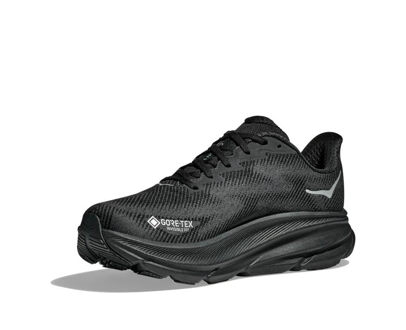 Hoka M CLIFTON 9 GTX Black / Black (HOKA er litt liten – ta en størrelse opp.)