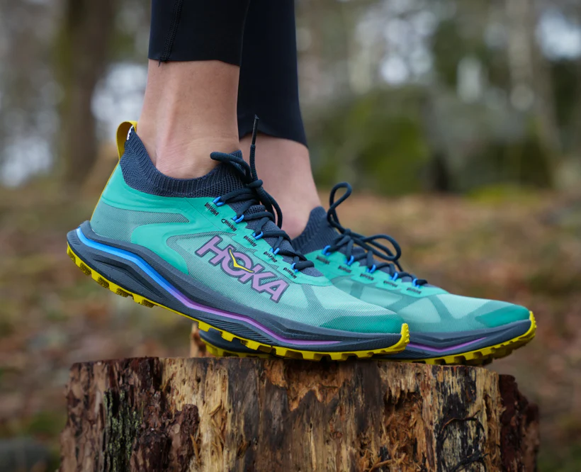 Hoka W ZINAL 2 Tech Green / Strata (HOKA er litt liten – ta en størrelse opp.)