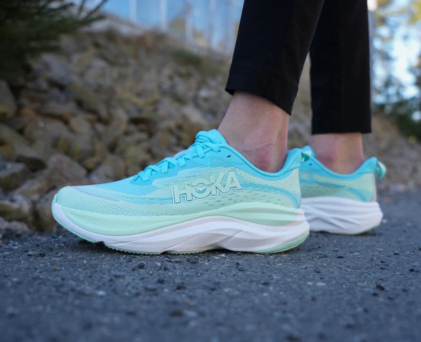 Hoka W SKYFLOW Cielo Blue / Mint Fluorite (HOKA er litt liten – ta en størrelse opp.)