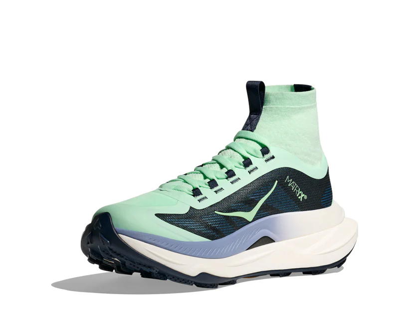Hoka W TECTON X 3 Mint Fluorite / Varsity Navy (HOKA er litt liten – ta en størrelse opp.)