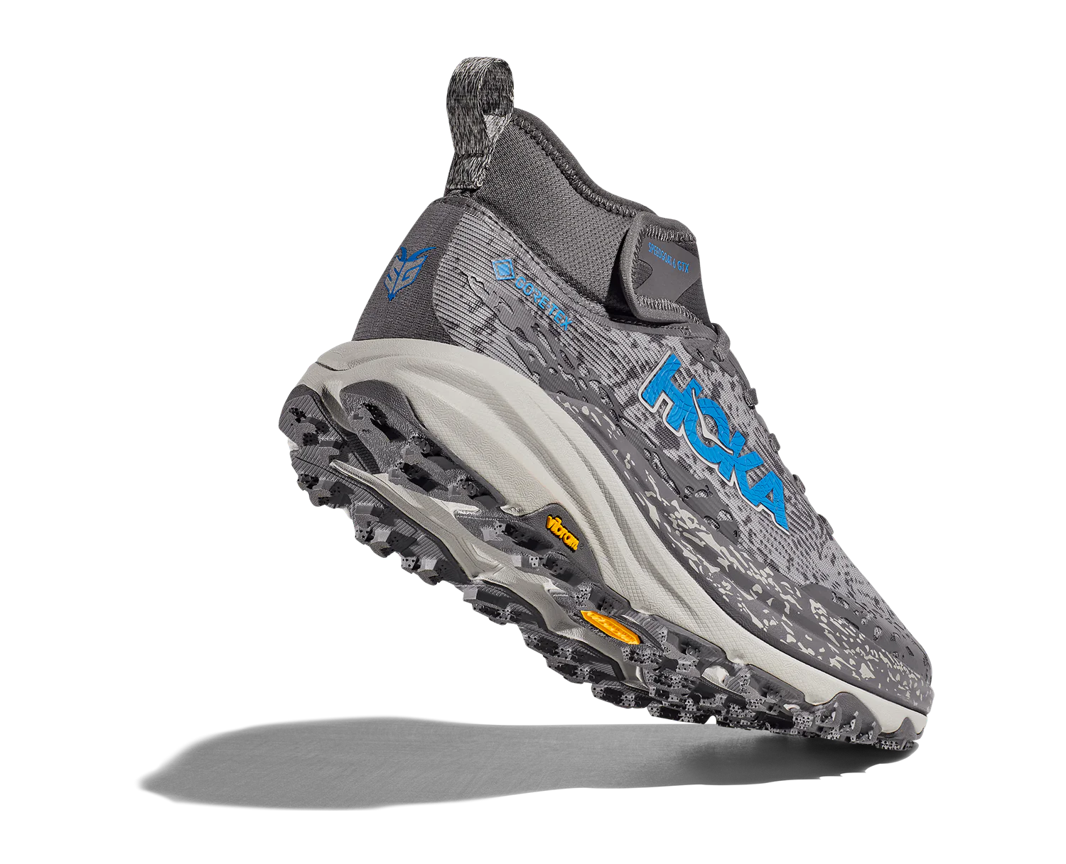 Hoka M SPEEDGOAT 6 MID GTX Satellite Grey / Stardust (HOKA er litt liten – ta en størrelse opp.)