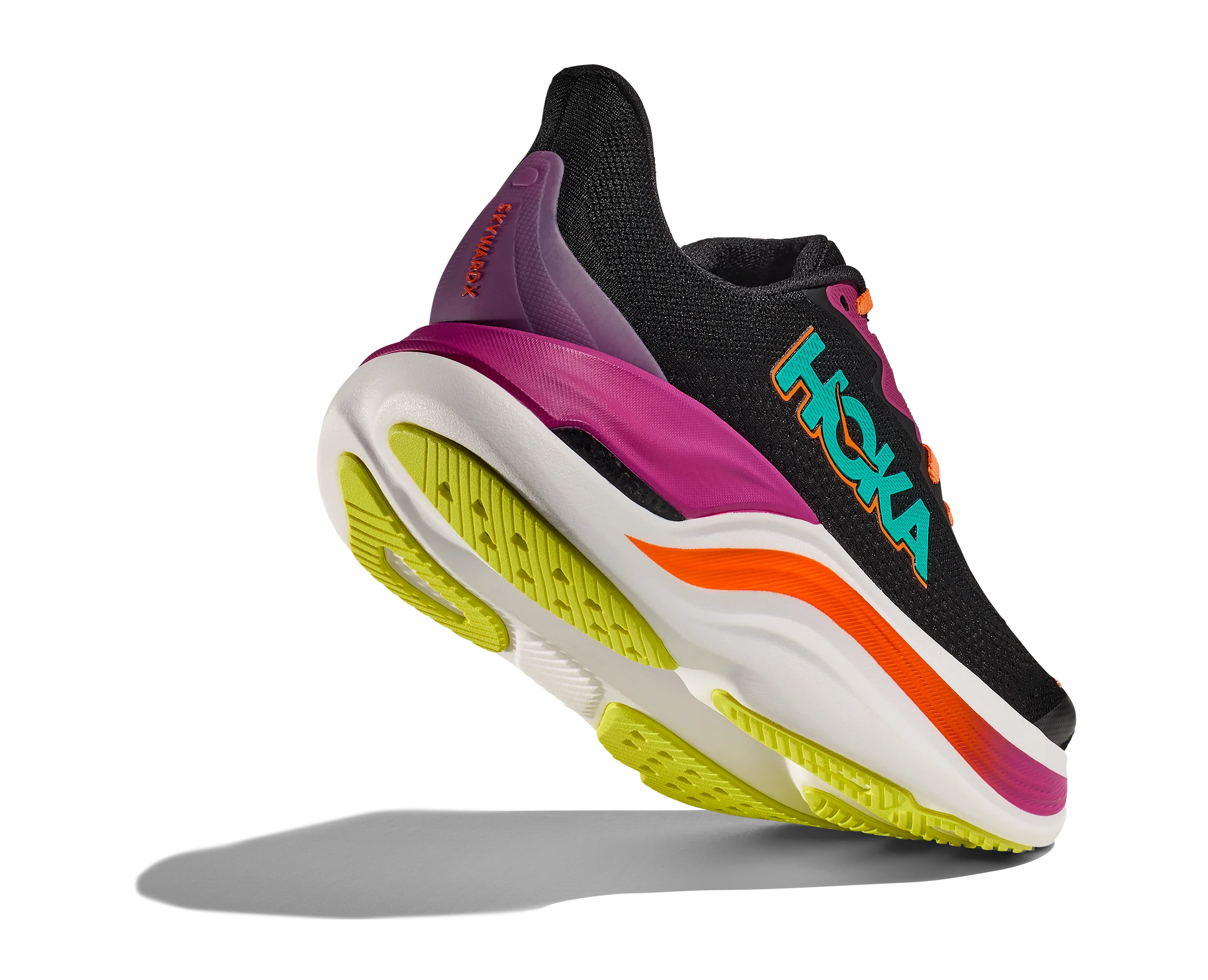 Hoka M SKYWARD X Black / Electric Aqua (HOKA er litt liten – ta en størrelse opp.)