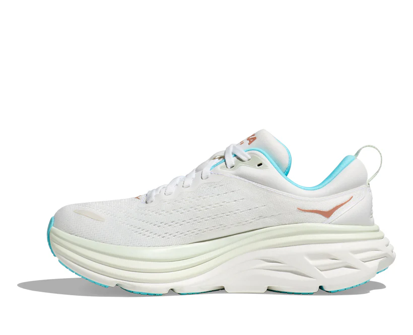 Hoka W BONDI 8 Frost / Rose Gold (HOKA er litt liten – ta en størrelse opp.)