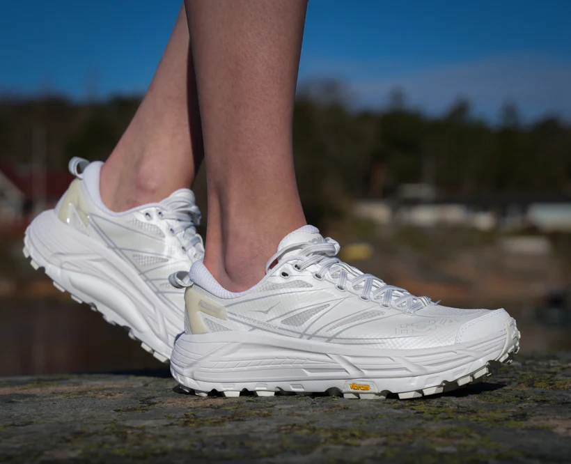 Hoka U MAFATE SPEED 2 White / Lunar Rock (HOKA er litt liten – ta en størrelse opp.)