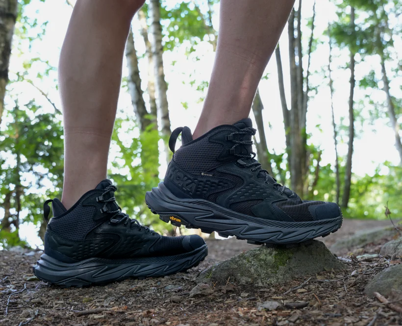 Hoka M ANACAPA 2 MID GTX WIDE Black / Black (HOKA er litt liten – ta en størrelse opp.)