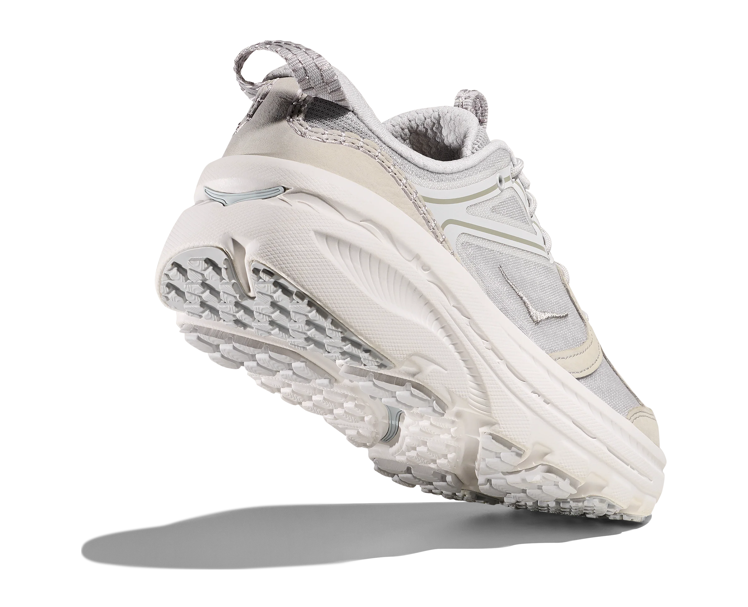 Hoka U BONDI B3 LS Cosmic Grey / White (HOKA er litt liten – ta en størrelse opp.)