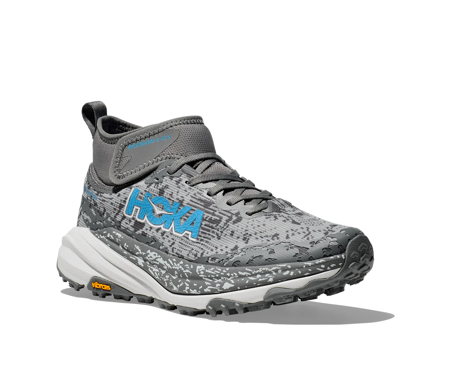 Hoka W SPEEDGOAT 6 MID GTX Asteroid / Cosmic Grey (HOKA er litt liten – ta en størrelse opp.)