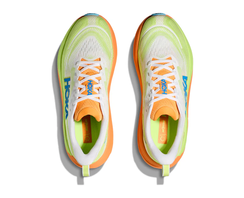 Hoka M SKYFLOW Frost / Solar Flare (HOKA er litt liten – ta en størrelse opp.)
