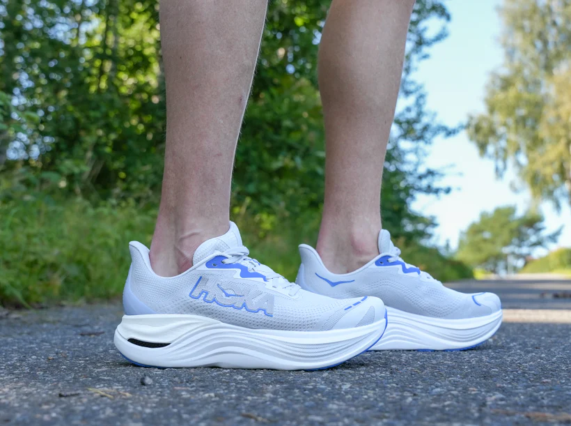 Hoka M SKYWARD X Cosmic Grey / Silver (HOKA er litt liten – ta en størrelse opp.)