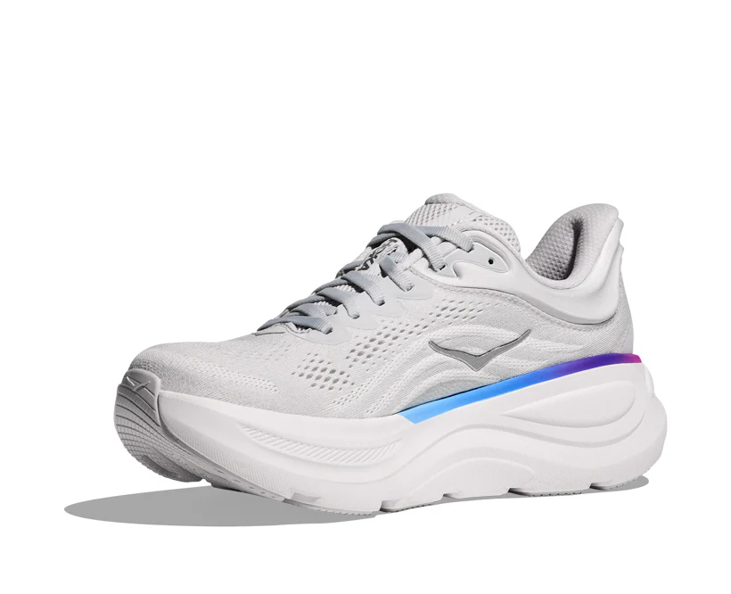Hoka W BONDI 9 Cosmic Grey / White (HOKA er litt liten – ta en størrelse opp.)