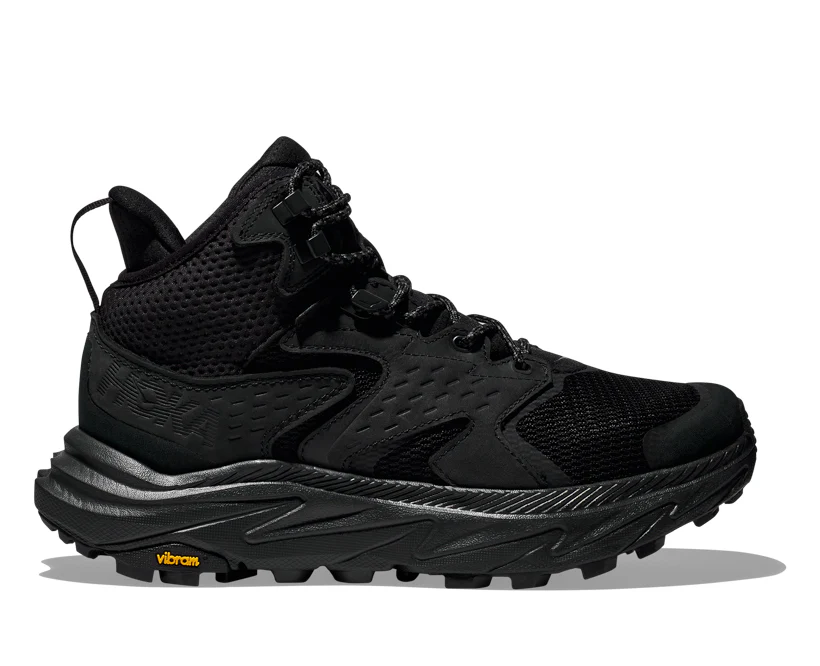 Hoka W ANACAPA 2 MID GTX Black / Black (HOKA er litt liten – ta en størrelse opp.)