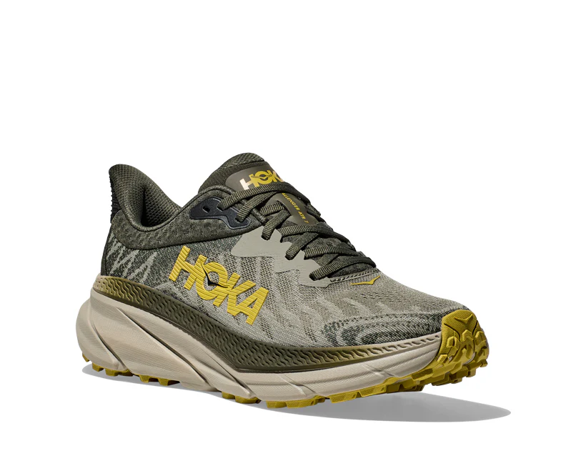 Hoka M CHALLENGER 7 Olive Haze / Forest Cover (HOKA er litt liten – ta en størrelse opp.)