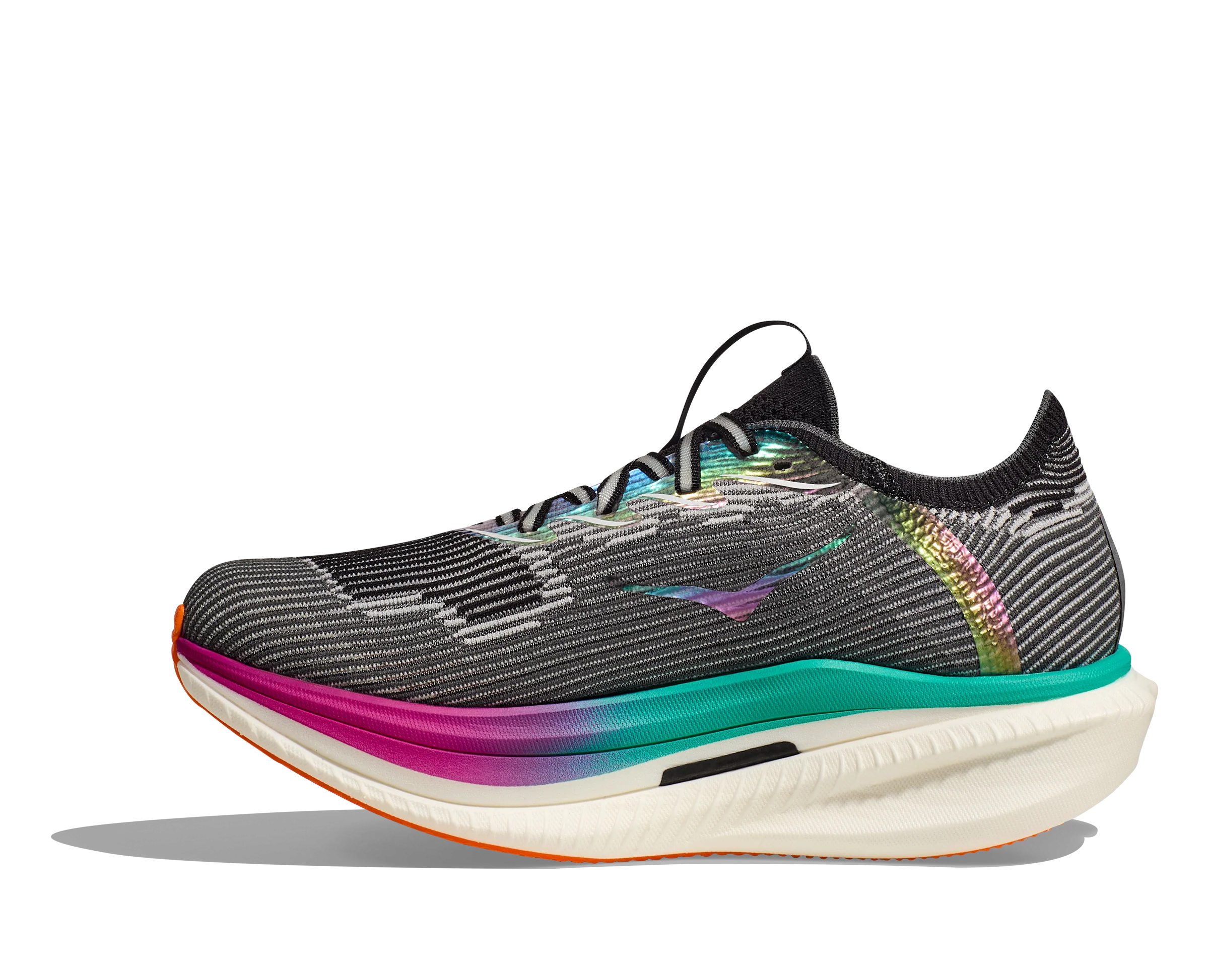 Hoka U CIELO X1 Black / Electric Aqua (HOKA er litt liten – ta en størrelse opp.)