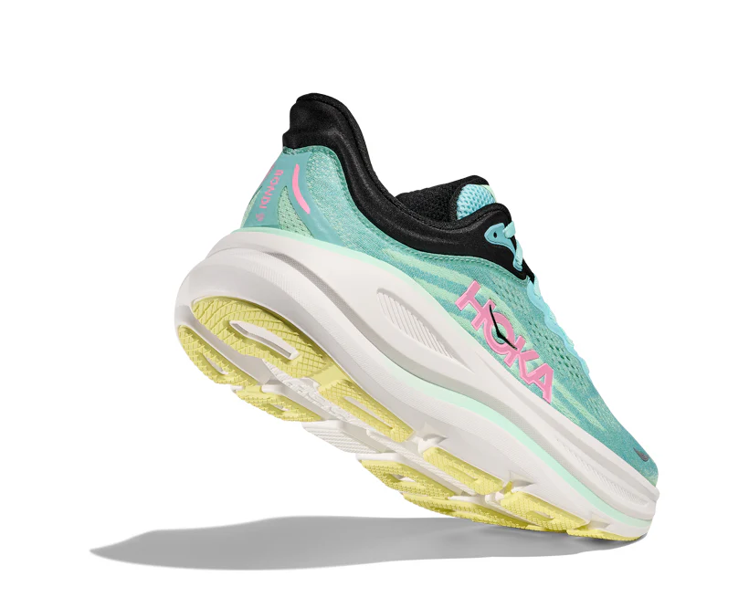 Hoka W BONDI 9 Blue Spark / Mint Fluorite (HOKA er litt liten – ta en størrelse opp.)