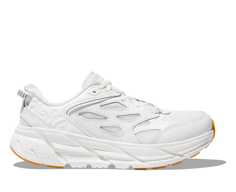 Hoka U CLIFTON L White / White (HOKA er litt liten – ta en størrelse opp.)