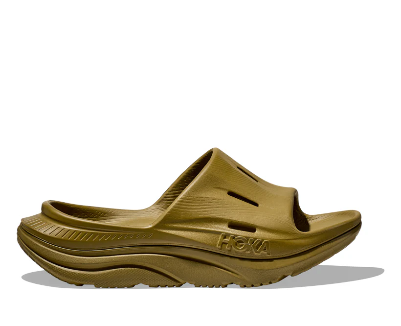 Hoka U ORA RECOVERY SLIDE 3 Green Moss / Green Moss (HOKA er litt liten – ta en størrelse opp.)
