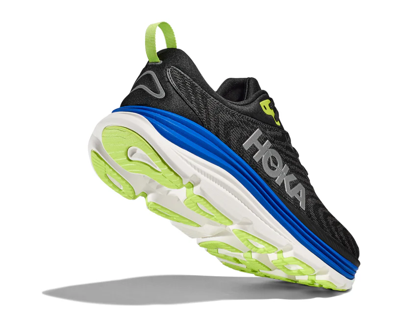 Hoka M GAVIOTA 5 Black / Electric Cobalt (HOKA er litt liten – ta en størrelse opp.)