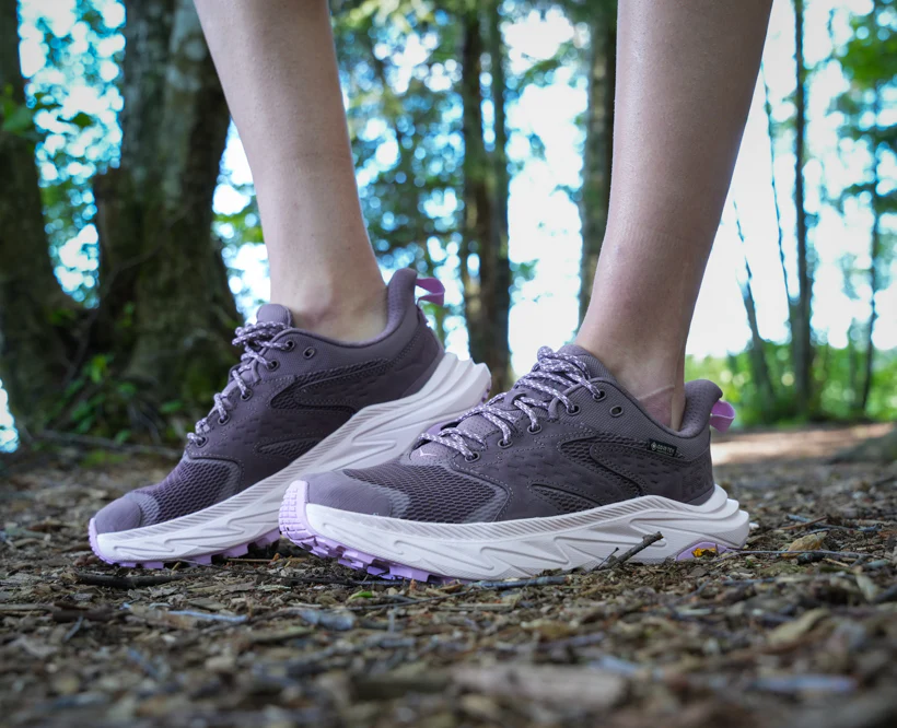 Hoka W ANACAPA 2 LOW GTX Smoky Quartz / Cosmic Pearl (HOKA er litt liten – ta en størrelse opp.)