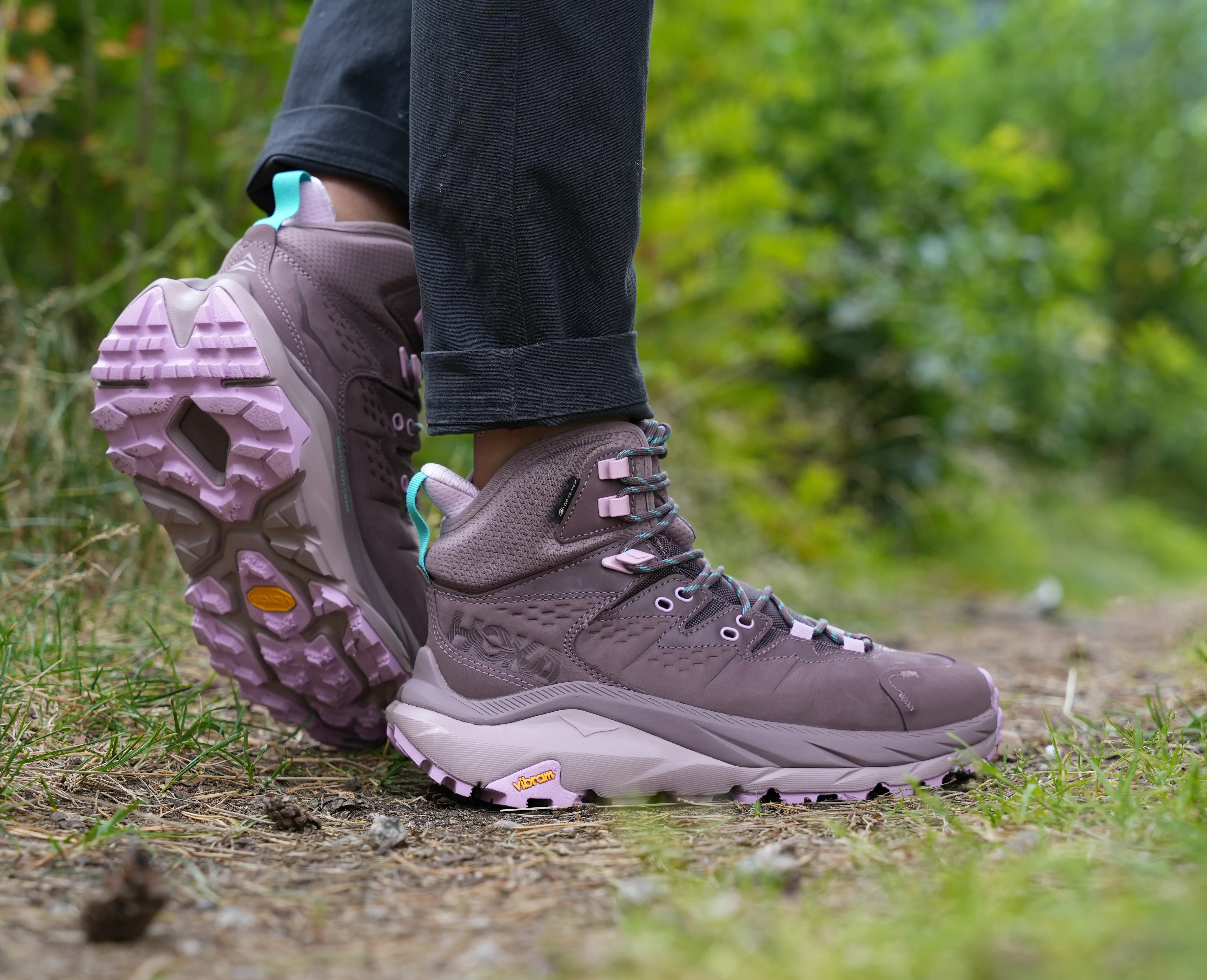 Hoka W KAHA 2 GTX Smoky Quartz / Quartzite (HOKA er litt liten – ta en størrelse opp.)