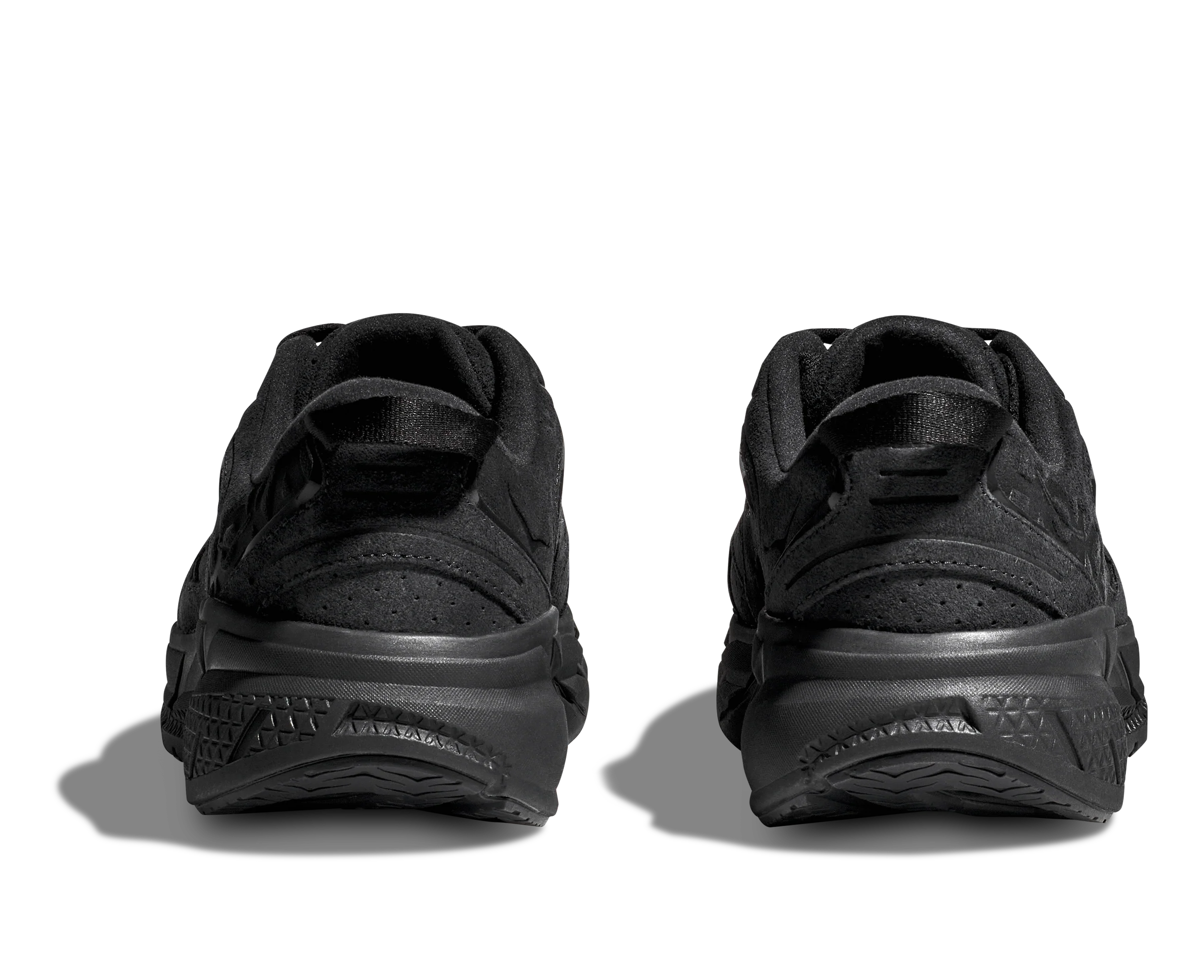 Hoka U CLIFTON L SUEDE Black / Black (HOKA er litt liten – ta en størrelse opp.)