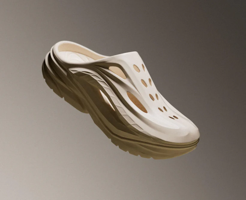 Hoka U ORA RECOVERY MULE Vanilla / Vanilla (HOKA er litt liten – ta en størrelse opp.)