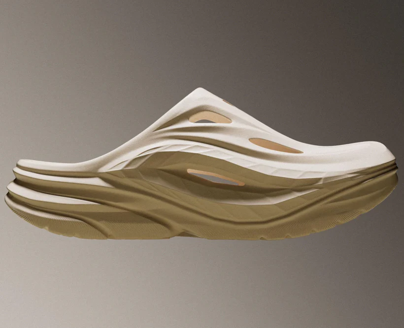 Hoka U ORA RECOVERY MULE Vanilla / Vanilla (HOKA er litt liten – ta en størrelse opp.)