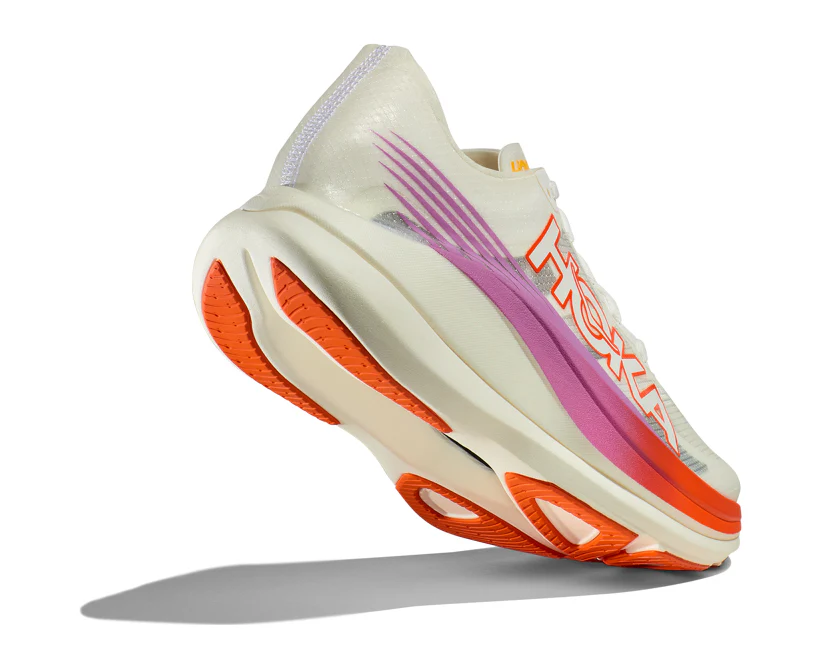 Hoka U ROCKET X 2 Frost / Lava (HOKA er litt liten – ta en størrelse opp.)