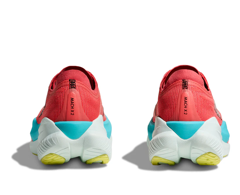 Hoka M MACH X 2 Grapefruit / Electric Coral (HOKA er litt liten – ta en størrelse opp.)