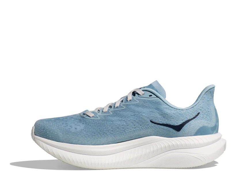 Hoka W MACH 6 LA Drizzle / White (HOKA er litt liten – ta en størrelse opp.)