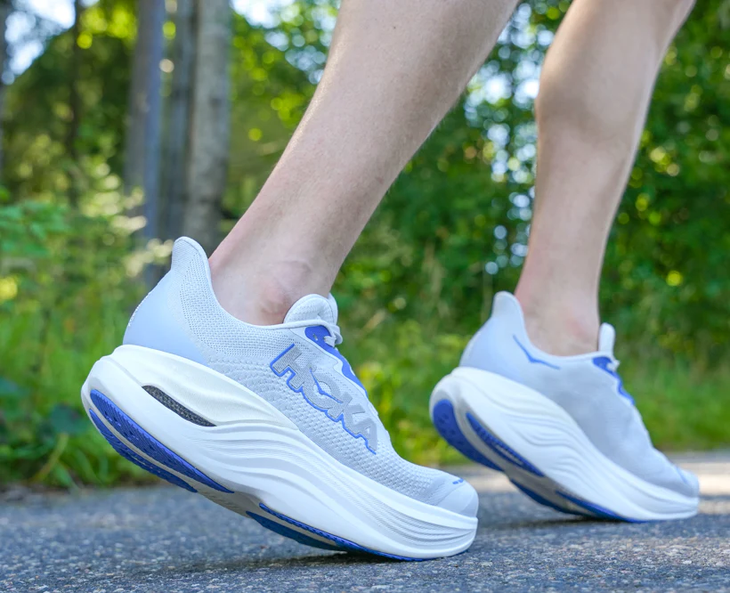 Hoka M SKYWARD X Cosmic Grey / Silver (HOKA er litt liten – ta en størrelse opp.)