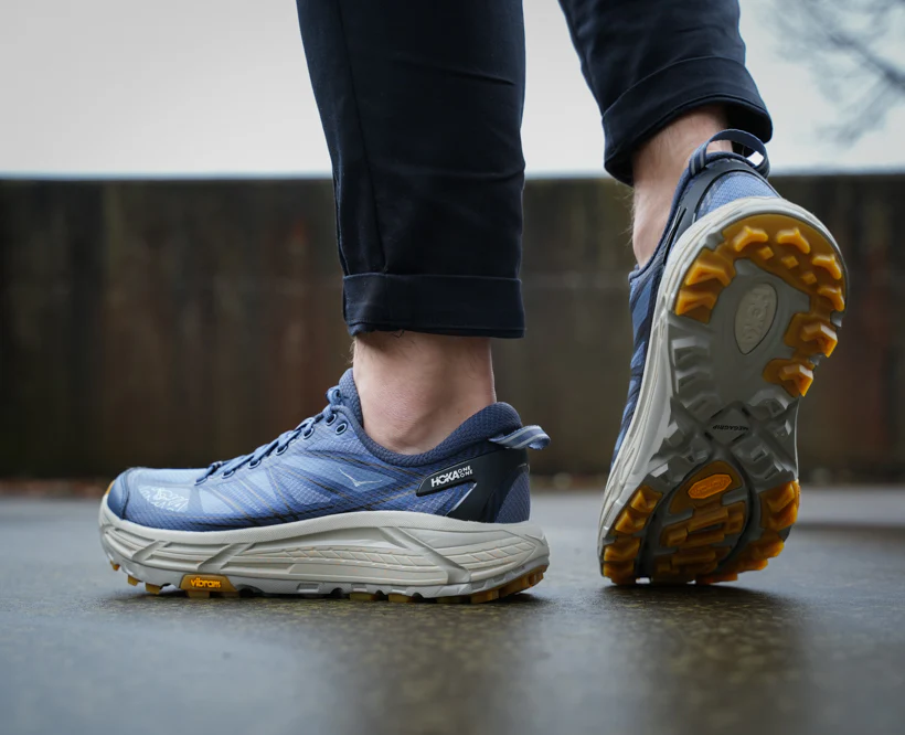 Hoka U MAFATE SPEED 2 Varsity Navy / Farro (HOKA er litt liten – ta en størrelse opp.)