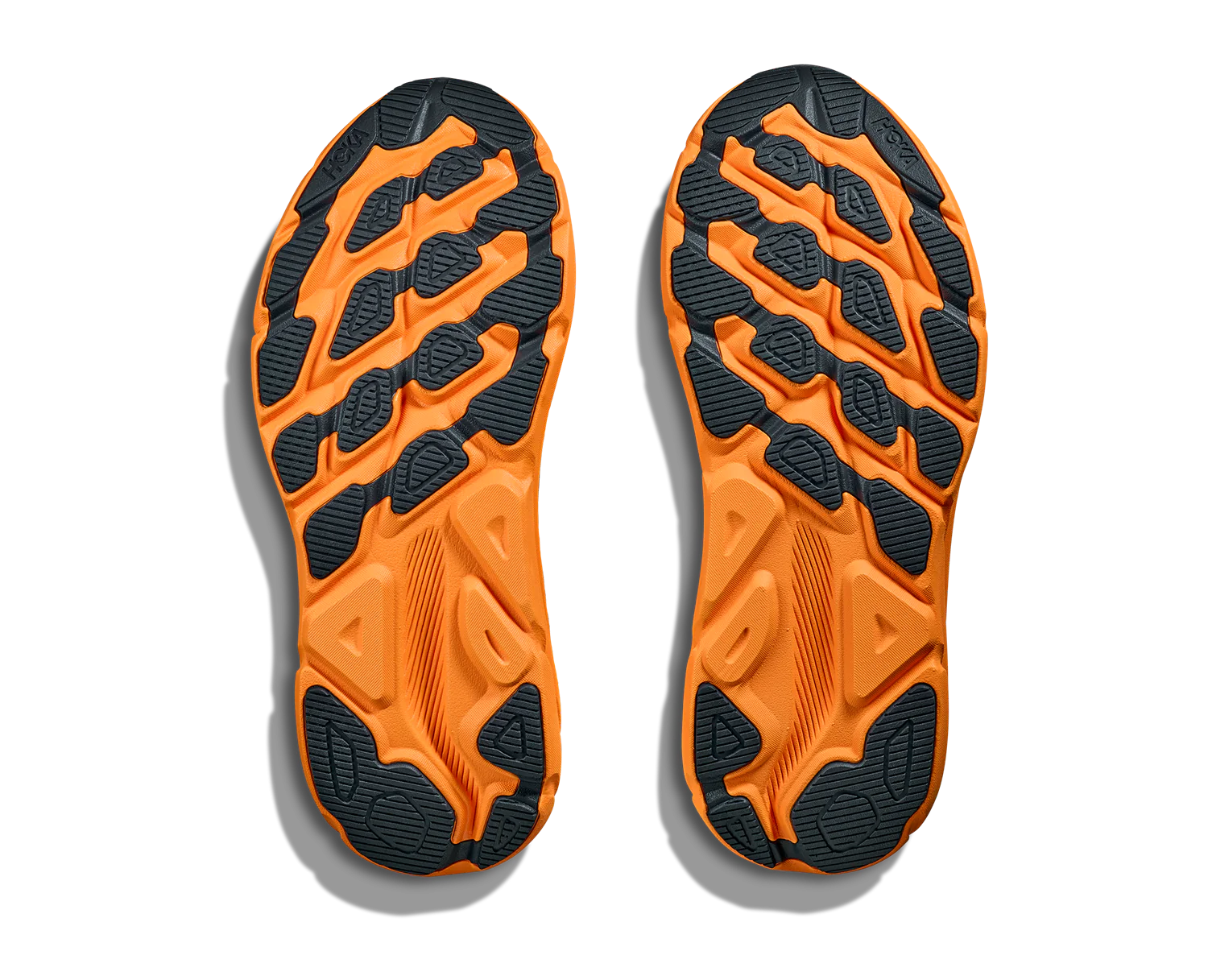 Hoka M CLIFTON 9 GTX Stormy Skies / Orange Zest (HOKA er litt liten – ta en størrelse opp.)