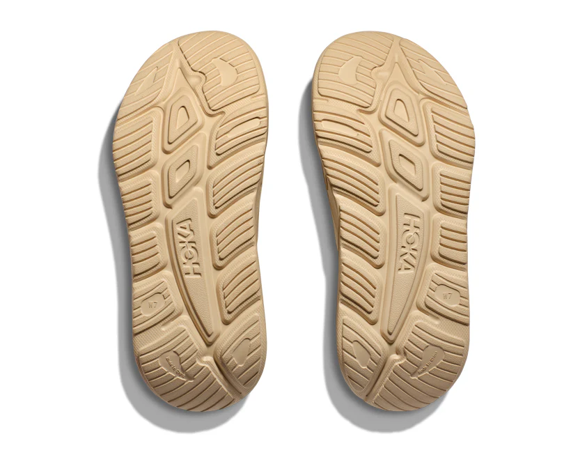 Hoka U ORA RECOVERY SLIDE 3 Shifting Sand / Shifting Sand (HOKA er litt liten – ta en størrelse opp.)