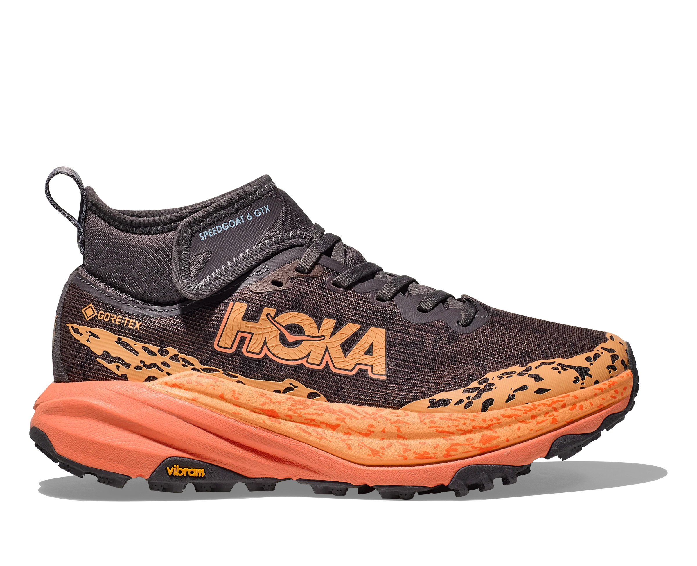 Hoka W SPEEDGOAT 6 MID GTX Galaxy / Guava (HOKA er litt liten – ta en størrelse opp.)