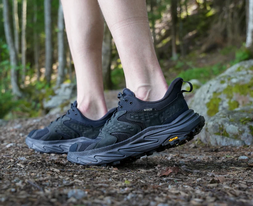 Hoka M ANACAPA 2 LOW GTX WIDE Black / Black (HOKA er litt liten – ta en størrelse opp.)