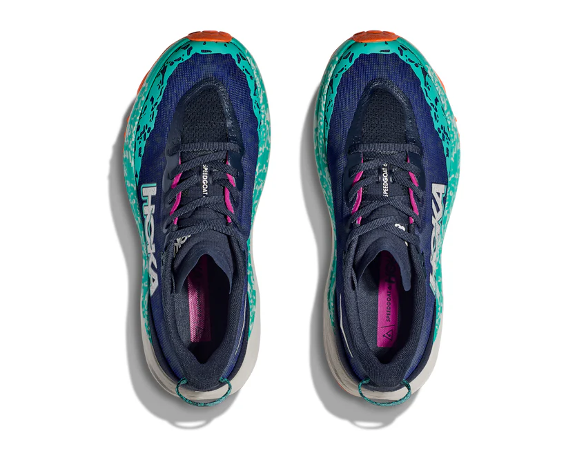 Hoka W SPEEDGOAT 6 Varsity Navy / Meteor (HOKA er litt liten – ta en størrelse opp.)
